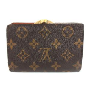 LOUIS VUITTON 97年製 ヴィエノワ ポルトモネ モノグラム 二つ折り財布 ブラウン