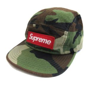 BOX LOGO CAMP CAP キャップ 迷彩柄 リップストップ