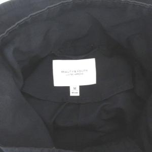 BEAUTY&YOUTH UNITED ARROWS グログランマウンテンパーカー M ネイビー