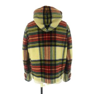 POLO RALPH LAUREN ダッフル コート ショート タータン チェック トグルボタン M