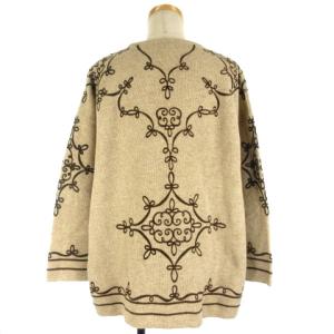 KENZO ニット セーター 長袖 ウール ベージュ