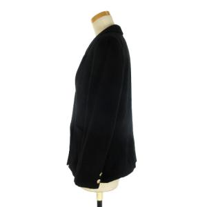 Christian Dior PRET-A-PORTER ヴィンテージ ジャケット ダブル 金ボタン M ブラック ECR12