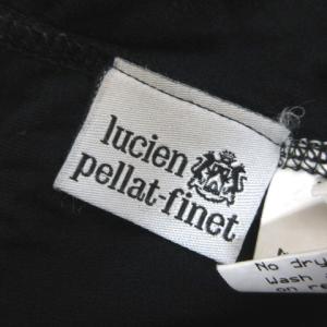 lucien pellat finet ローズスカルプリント長袖Tシャツ XL ブラック