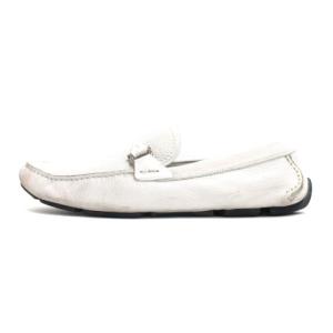 Salvatore Ferragamo ビットローファー  8 1/2 アイボリー