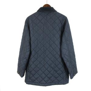 POLO RALPH LAUREN キルティング ジャケット ステンカラー コーデュロイ M 紺 ネイビー ECR12