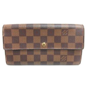 N61734 ダミエ ポルトフォイユ サラ 長財布 ブラウン