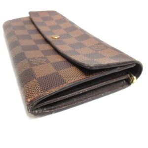 LOUIS VUITTON N61734 ダミエ ポルトフォイユ サラ 長財布 ブラウン