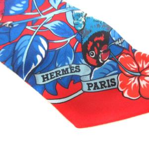 HERMES 20SS TWILLY ツイリー スカーフ Jungle Love Love バレンタインコレクション