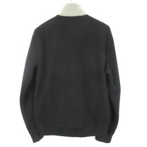 POLO RALPH LAUREN フリース ハーフジップ ジャケット ブラック