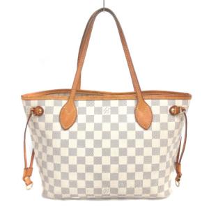 LOUIS VUITTON 10年製 ネヴァーフル PM ダミエ アズール トートバッグ N51110