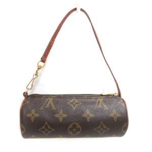 LOUIS VUITTON モノグラム パピヨン ポーチ ブラウン