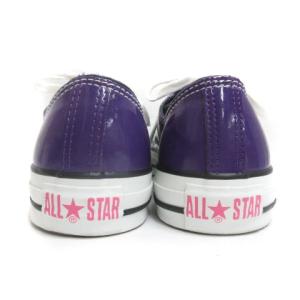 CONVERSE 220201EE 1B395 ALLSTAR JC2 エナメル スニーカー 27.5cm パープル