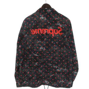 Supreme xCOMME des GARCONS SHIRT 13SS コーチジャケット ドットカモ S グレー