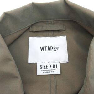 WTAPS 20SS 201WVDT-JKM04 GUARDIAN JACKET ビッグシルエット 1 カーキ