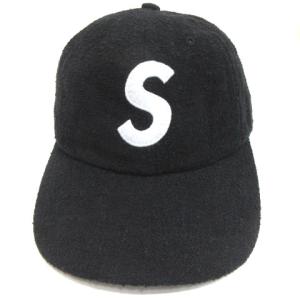 Supreme 21SS Terry S Logo 6 Panel Cap ブラック
