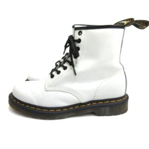 Dr.Martens 11822 8ホール ブーツ ホワイト UK6