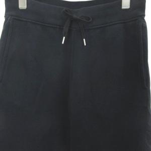 HERMES トラック パンツ ライン 裏起毛 XS ネイビー