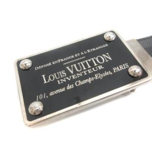 LOUIS VUITTON ダミエ グラフィット サンチュール アヴァントゥール ベルト 85/34 グレー
