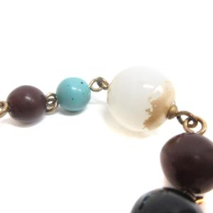 CHANEL ブレスレット ココマーク フェイクパール カラーストーン