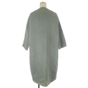 Max Mara 白タグ ダブルフェイスコート 38 グリーン