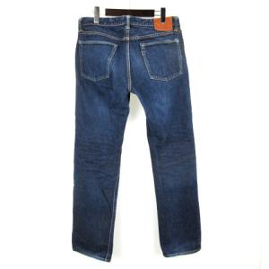 桃太郎ジーンズ MOMOTARO JEANS ヴィンテージレーベル セルビッジ テーパード 0201 デニム パンツ 34 インディゴ