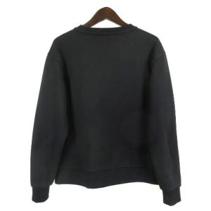 EMPORIO ARMANI トレーナー スウェット 長袖 44 ブラック 220317E RRR