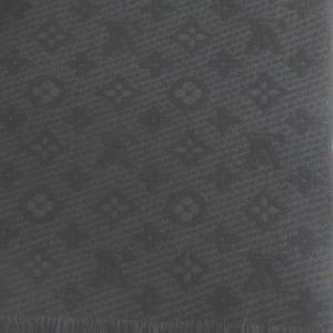 LOUIS VUITTON M70520 20年製 エシャルプ モノグラム クラシック ウール マフラー ブラック