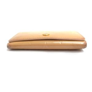 LOUIS VUITTON M91407 アンヴェロップ カルト ドゥ ヴィジット ヴェルニ カードケース 名刺入れ ベージュ系 RRR