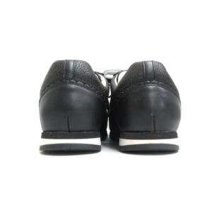 Salvatore Ferragamo レザー スニーカー ローカット パンチング