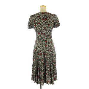 POLO RALPH LAUREN 花柄マキシワンピース 00 ブラック