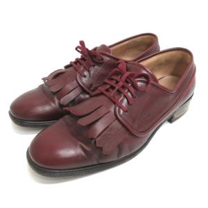 キルティタン シューズ 8 ボルドー