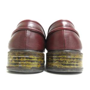 Salvatore Ferragamo キルティタン シューズ 8 ボルドー