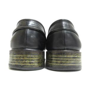 Salvatore Ferragamo キルティタン シューズ 8 ブラック 220415E