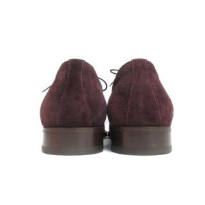 HERMES ビジネスシューズ スエード 41 紫