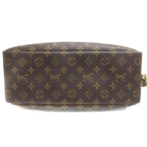 LOUIS VUITTON M47270 96年製 ドーヴィル モノグラム ハンドバッグ 茶
