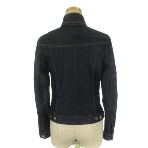 BURBERRY LONDON 裏地ノバチェックデニムジャケット 38 インディゴ