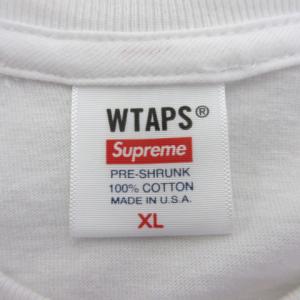 Supreme xWTAPS Sic'em! Tee シリエム Tシャツ XL 白
