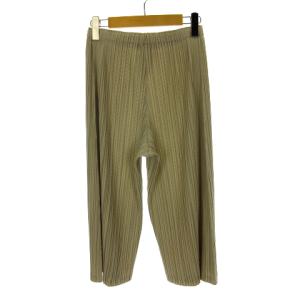 PLEATS PLEASE ISSEY MIYAKE プリーツ ワイドパンツ 5 ライトベージュ