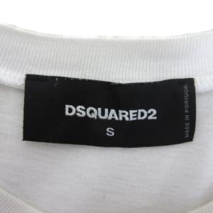 DSQUARED2 21SS S74GD0804 S22427 Taped2 T-Shirt 半袖Tシャツ S ホワイト