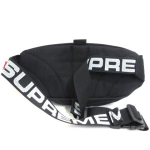 Supreme 18SS BOX LOGO WAIST BAG バッグ ショルダー コーデュラナイロン ブラック