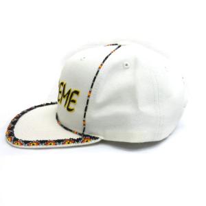 Supreme 19SS Beaded 6-Panel Cap ビーズキャップ ホワイト