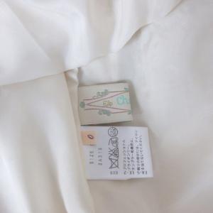 Chesty チュニック 長袖 ツイード 0 オフホワイト 220509EE