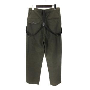 MIHARA YASUHIRO メゾン MAISON 18AW A01PT102 Suspender Trousers サスペンダー パンツ テーパード タック