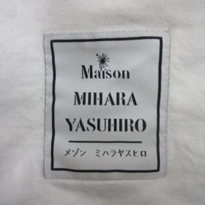MIHARA YASUHIRO メゾン MAISON 18AW A01PT102 Suspender Trousers サスペンダー パンツ テーパード タック