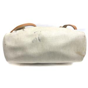 HERMES E エールバッグ アド トワル GM リュックサック キャンバス アイボリー