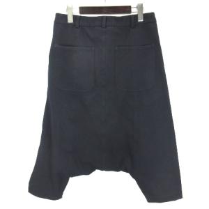 COMME des GARCONS COMME des GARCONS サルエル パンツ ジッパーフライ XS ネイビー RRR AA