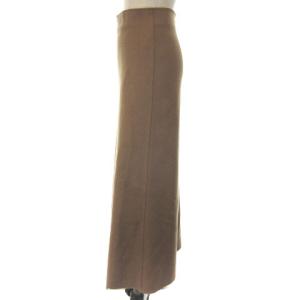 Spick&Span U 19AW ロング タイト スカート 36 ブラウン