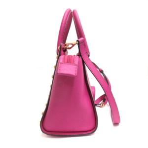 MICHAEL KORS 220607EE スタッズ ハンドバッグ ショルダー 2WAY ピンク