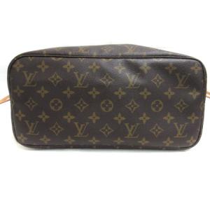LOUIS VUITTON 16年製 ネヴァーフルMM モノグラム M40995 トートバッグ 茶