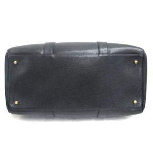 CHANEL キャビアスキン ハンド バッグ ミニボストン ココマーク 黒